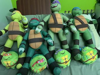 TMNT Sets Of stuffed Animals