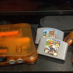 Funtastic Orange Nintendo 64 Console 