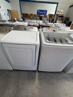 Samsung Top Load Washer and Dryer Set