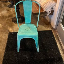6 Metal Chairs