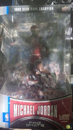 1988 pro shots Michael Jordan figurine and 2009 pro. Shots