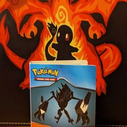 Mini Binder With 60 Fire Type Pokemon Included