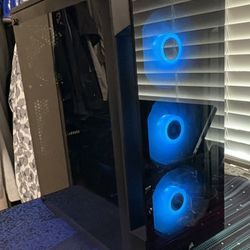Black And Bleu Gaming PC