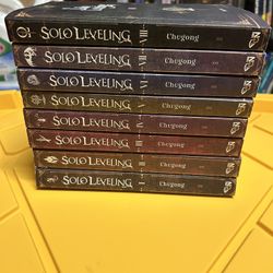 Solo Leveling Novels 1-8 English