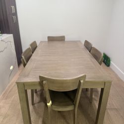 Dining Table + 6 Chairs