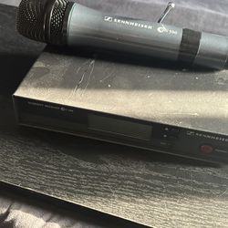 Sennhieser Microphone Receiver + Transmitter Mic EM/EW/SKM-100 518-550 Mhz