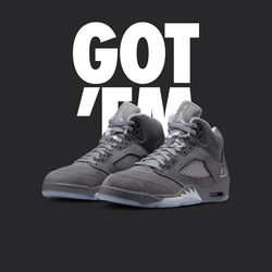 Jordan 5 Retro Wold Grey