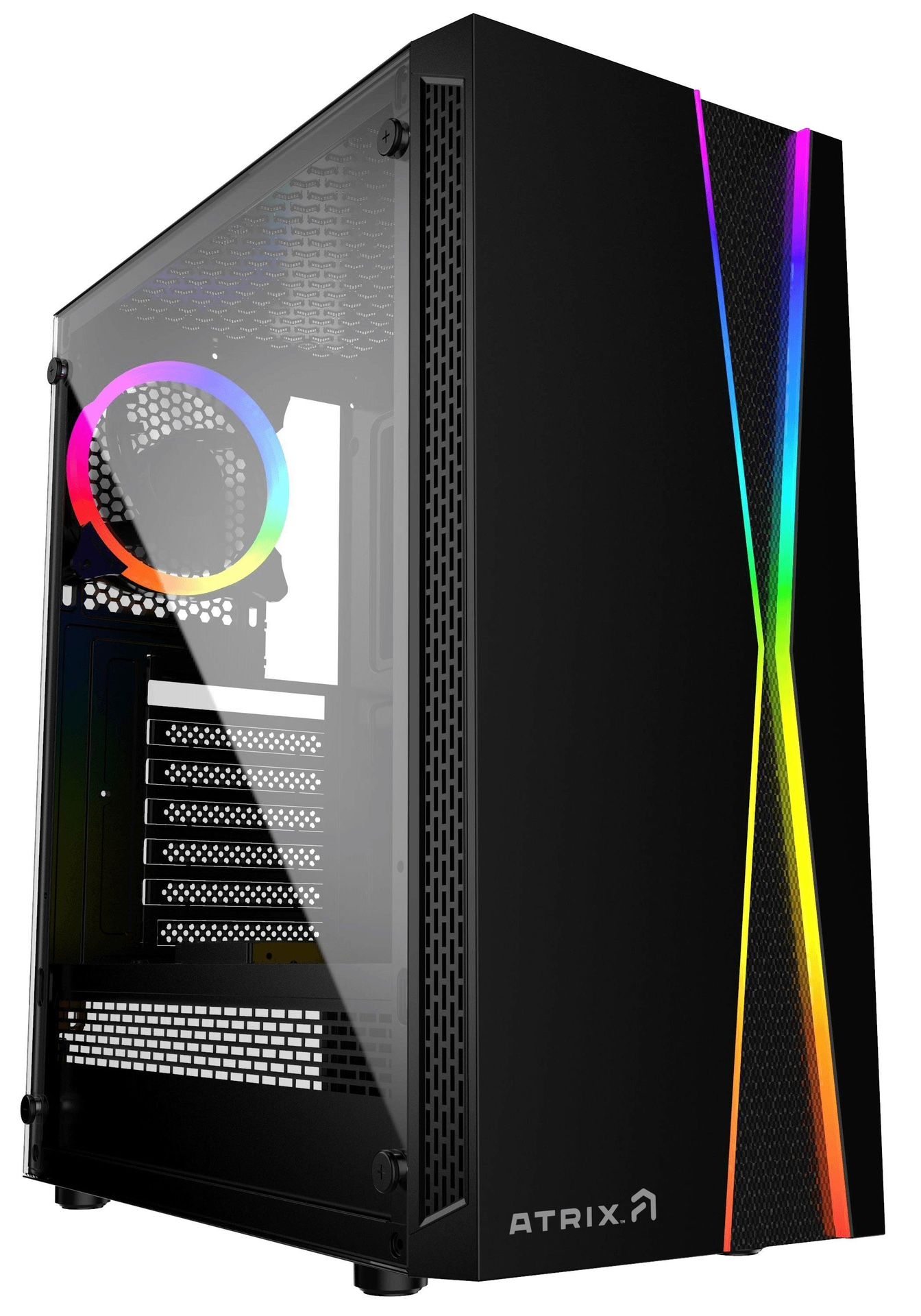 Atrix Metal PC Case With Cooling Fan
