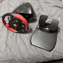 Vídeo Game Steering Wheel, Pro master Ferrari 