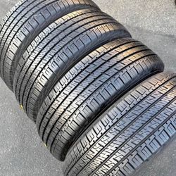 225/55r18 Goodyear Tires Cón 80% De Vida Las 4 