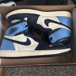 Jordan 1 obsidian 10.5 Authentic