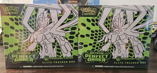 Pokémon Center Perfect Order ETBs