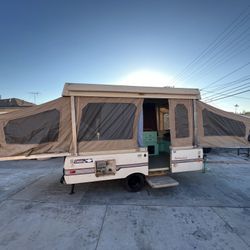 Pop Up Tent Camping Trailer
