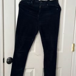 Dark Blue Straight Legs