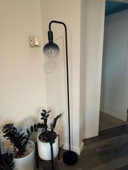 Modern Black Floor Lamp