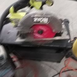 Ryobi Cordless Skill Saw,With  18 Volt Battery