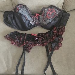 Bra And Garter Belt