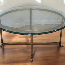 MCM Glass Coffee Table 