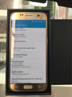 Galaxy S7 Unlock