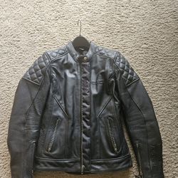  Motorcycle Armored LEATHER Jacket Women's 