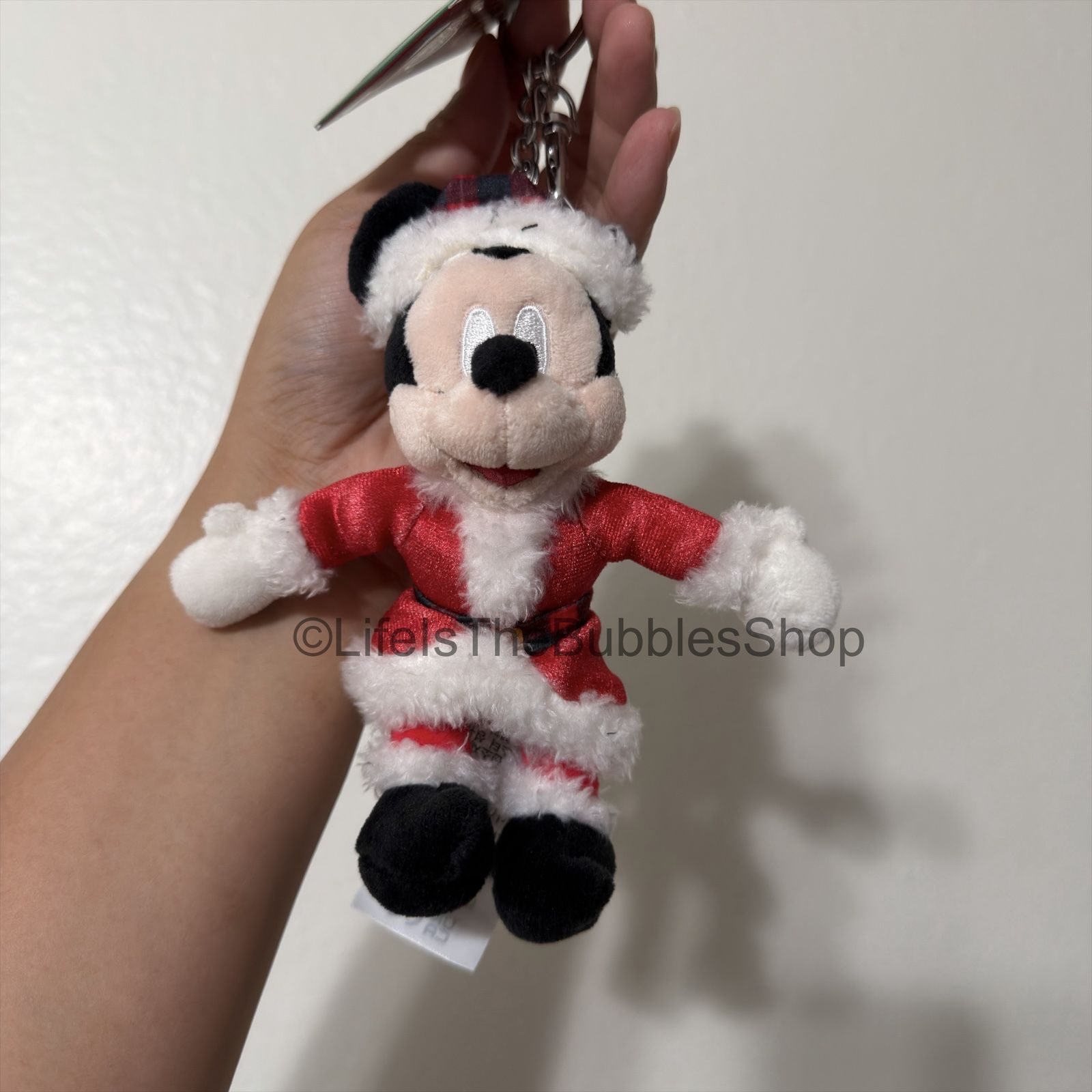 Disney - Santa Mickey Mouse Christmas Key Chain