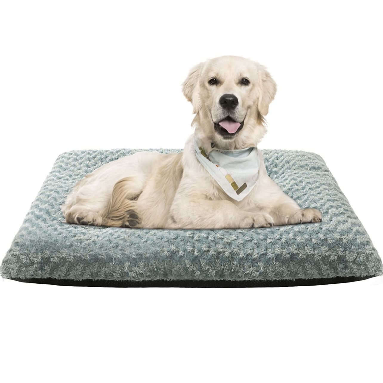 Dog Bed Mat,Kennel Bed Crate Pet Bed Mattress Cat Bed Soft Comfortabl Pet Bed Pad with Non-Slip Bottom, Machine Washable Kennel Pad. JUMBO 42X54X5" , 