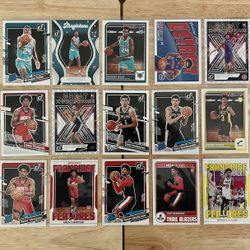 21 Top Rookie Cards 2023-2024 Lot! Including Wemby. No repeats! Mint condition. 