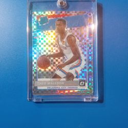 2020-21 Donruss Optic - Rated Rookie (Checkerboard Prizm) Theo Maledon Rookie Card