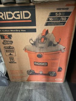 Ridgid vacuum