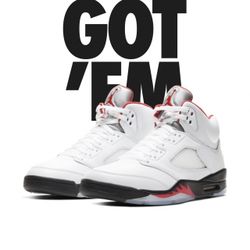 Jordan 5 “fire red”
