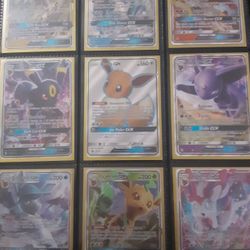 Nintendo Pokemon Trading Cards - Eevee GX collection 