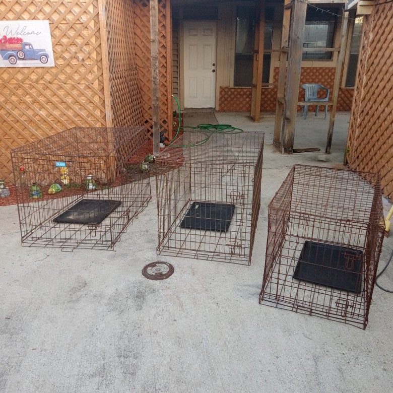 Two Kennel Cages