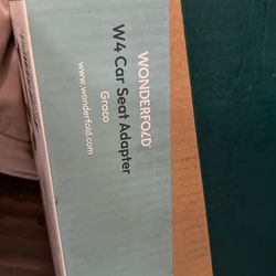 WONDERFOLD Infant Car Seat Adapter for Graco Car Seat - Full 360-Degree Rotation, Easy to Install & Folds with Wagon Stroller (W4 Series, Not Compatib