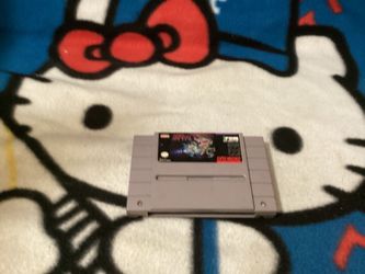 Super Nintendo Super Ktype Video Game
