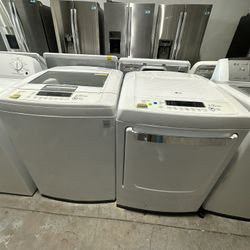 Lg Set washer & dryer 