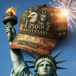 American Flag Eagle Liberty Baseball Cap