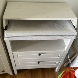 Baby Changing Table With Changing Pad and Covers Included