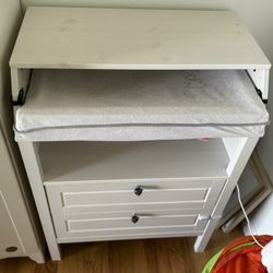 Baby Changing Table With Changing Pad and Covers Included