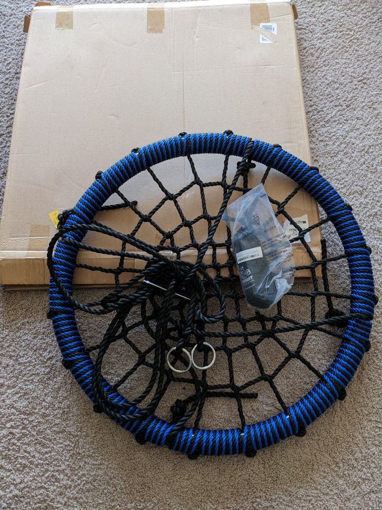 800lb Swing Set Spider Net Swing New