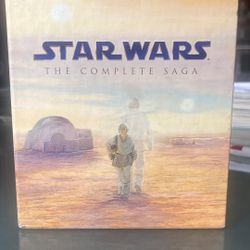 Star Wars the complete saga Blu-ray disc