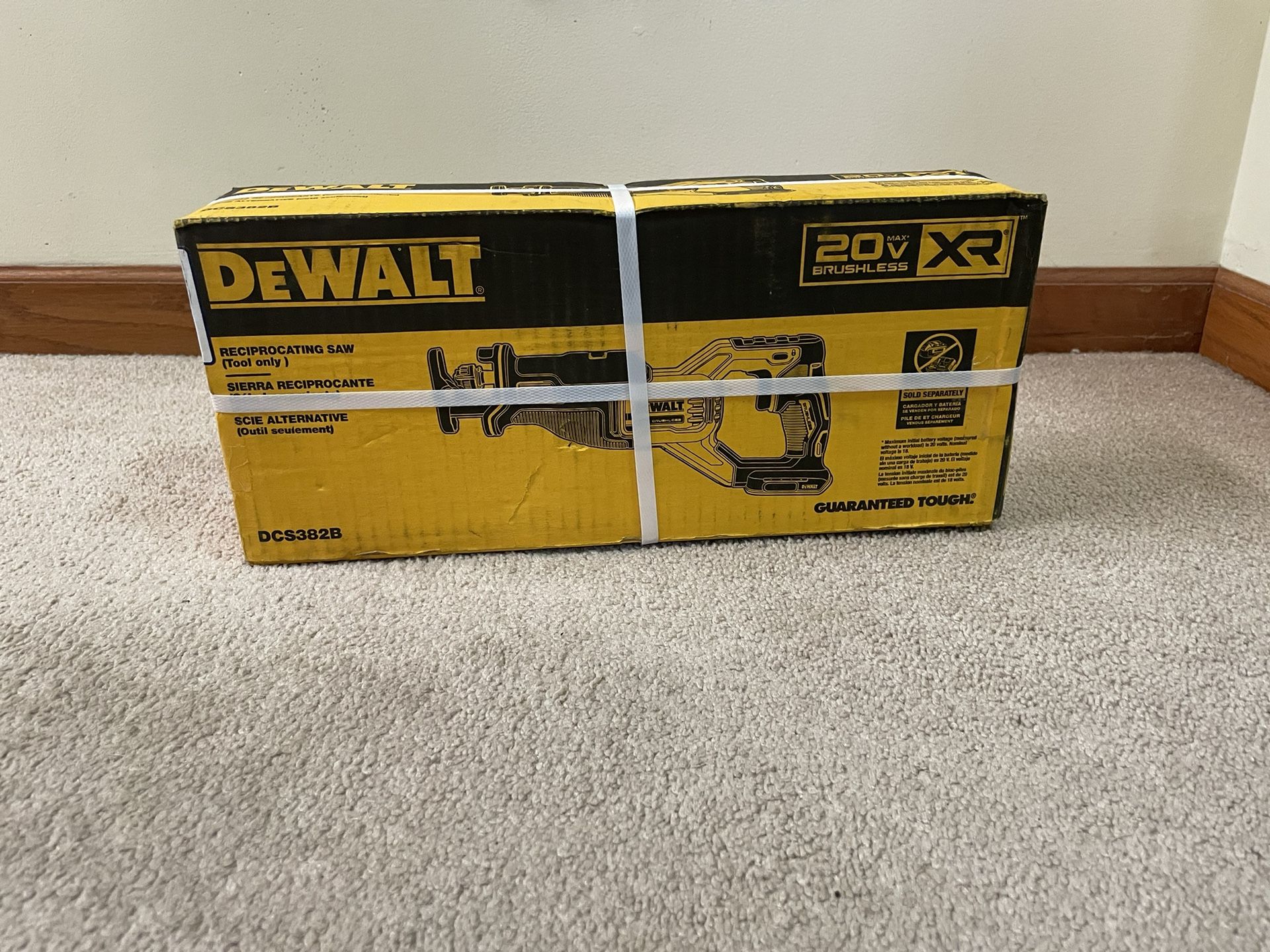 Dewalt Battery Powered Reciporcating Saw