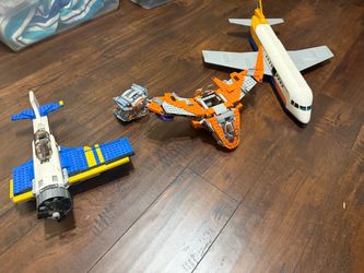 Lego city plane, guardians of the galaxy, creator plane