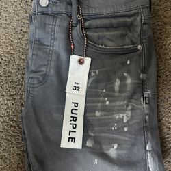 Purple jeans size 32