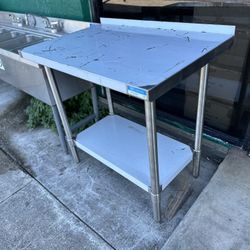 Scratch And Dent Work Table 