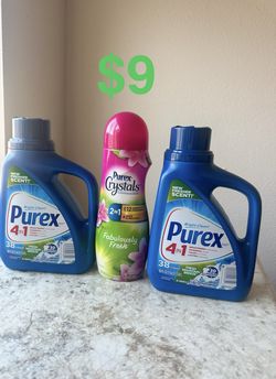 Purex Laundry Bundle- All For $9