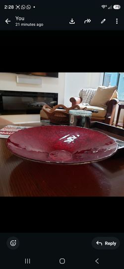 Crate &Barrel Large Plate