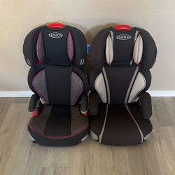 Two Graco Booster Seats