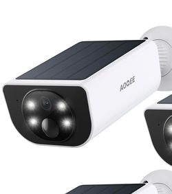 Solar security camera