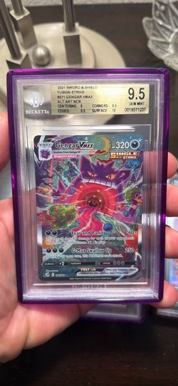 Graded Pokémon slabs