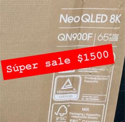 Samsung - 65” Class QN900F Series Neo QLED 8K Mini LED SamsungVision AI Smart Tizen TV